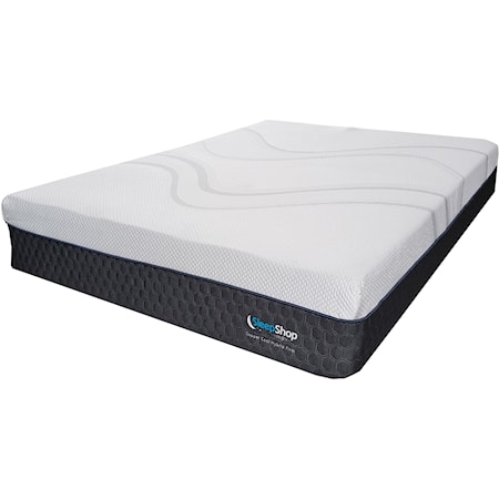 Twin XL Hybrid Cooling Med Mattress-in-a-Box